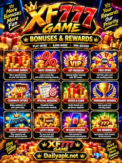 XF777 Game Bonuses & Rewards